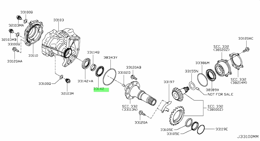 Nissan 33142 4ba0a