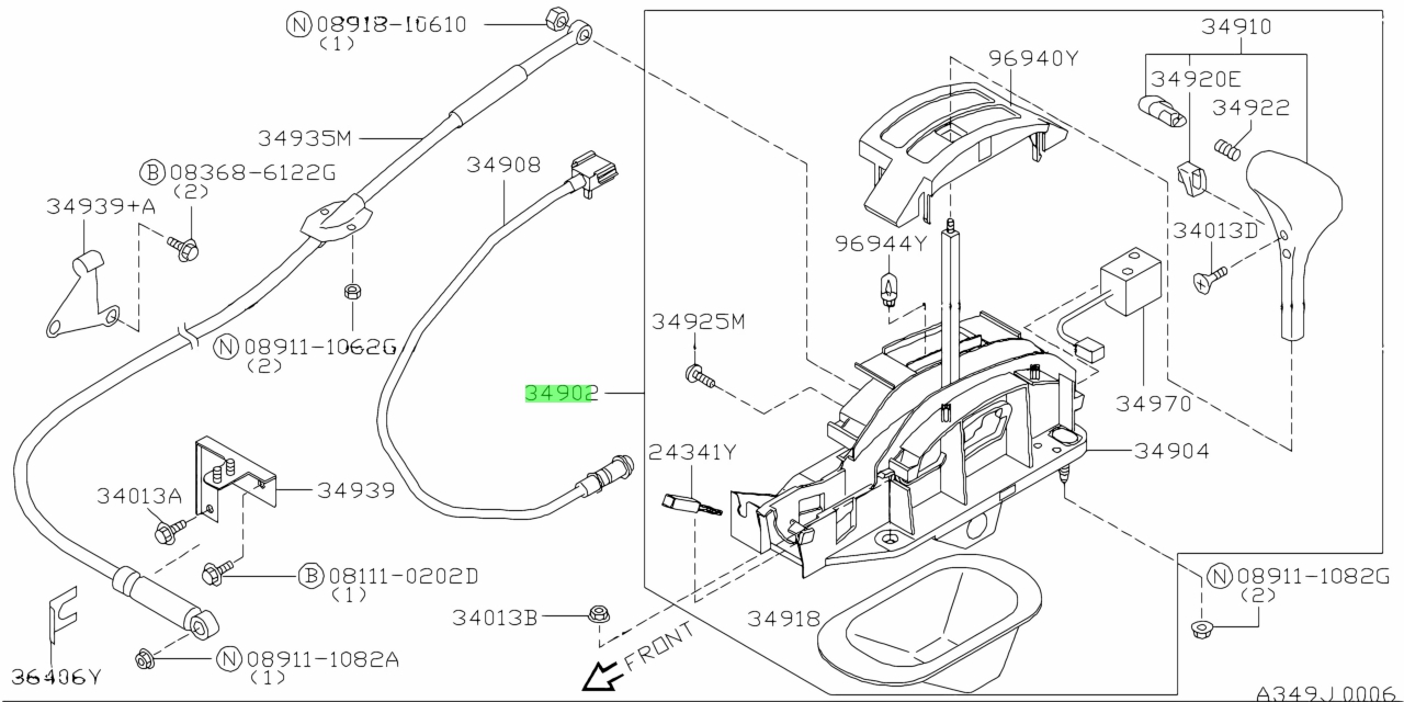 Nissan 34901 4ad0a