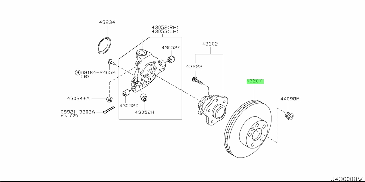 Nissan 54036 ca000