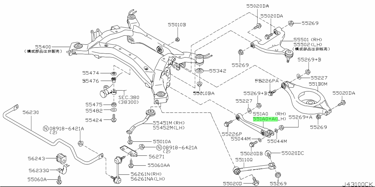 Подвеска ниссан теана j32 схема