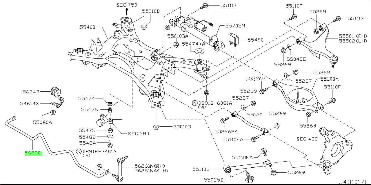 Nissan 56230 8h510