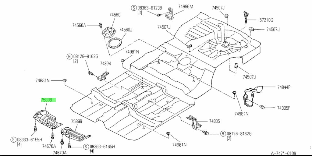 Nissan 75898 4aa0a