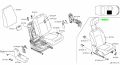 Genuine Nissan 86400JG21A - HEAD REST ASSEMBLY, FRONT SEAT;HEADREST ASSEMBLY-FRONT SEAT