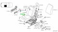 Genuine Nissan 87361JG20A - PAD ASSEMBLY-CUSHION,FRONT SEAT;PAD, FRONT SEAT CUSHION