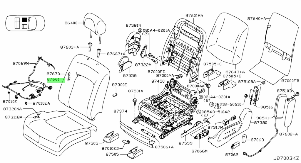 My seat перевод. Nissan 86901-32200. 87066-1ab0a. Sensor-Front Seat ocupant 873331kl0b фото. Front Seats перевод.