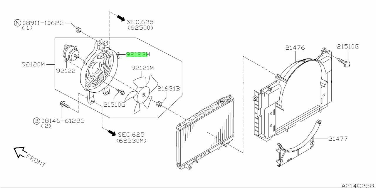 nissan-921231w423-92123-1w423