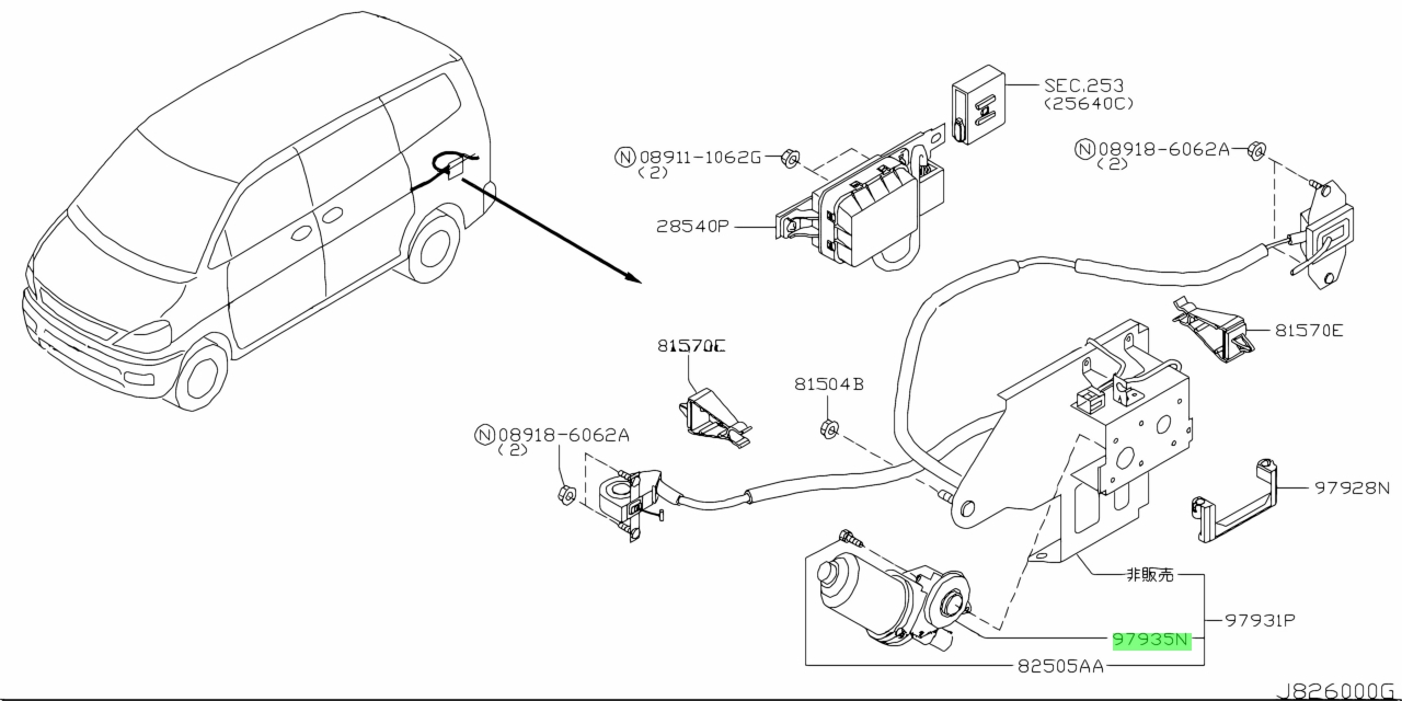 Nissan serena c24 схема