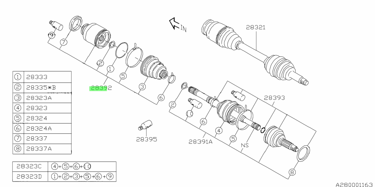 Subaru28392TC010