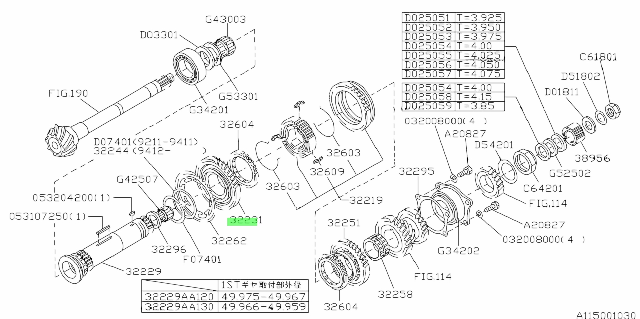 32603-01j00. 32609-Aa071. Nissan 32219-01g10. 32611а.