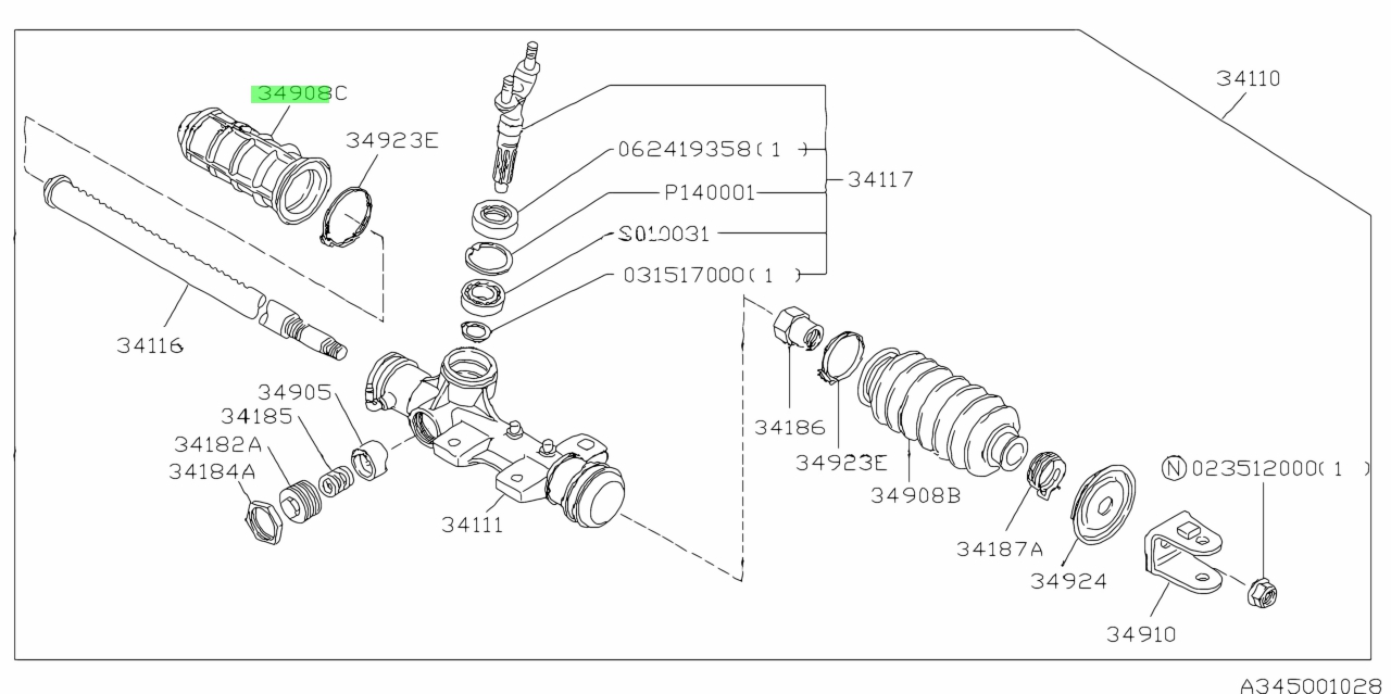 Subaru34122TA030