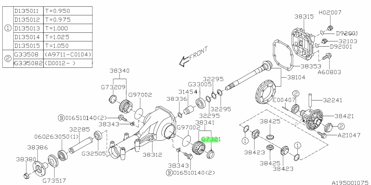 Сальник subaru 806718100