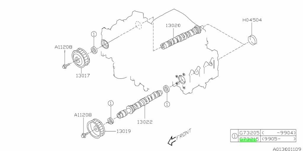 806732150 сальник subaru