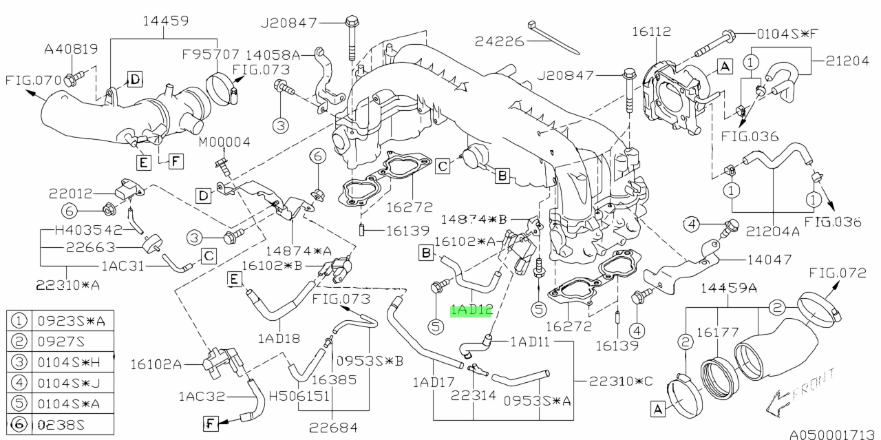 Subaru 99071 ad250