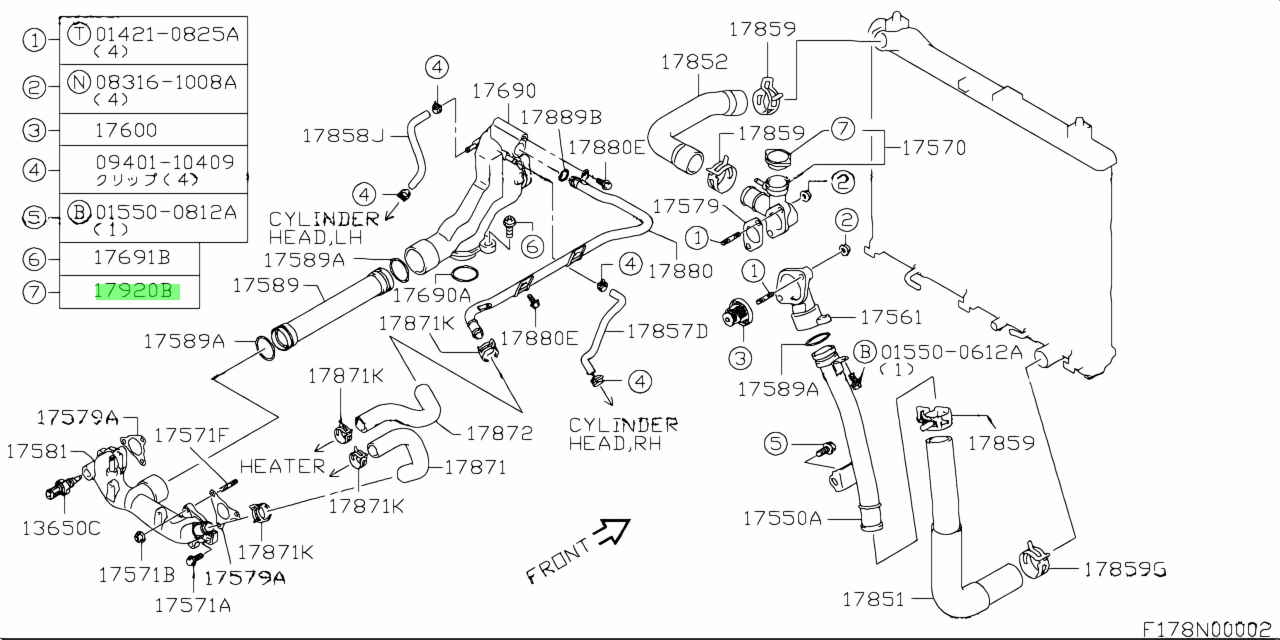 Buy Genuine Suzuki 1792068HA0 Cap. Prices, fast shipping, photos ...