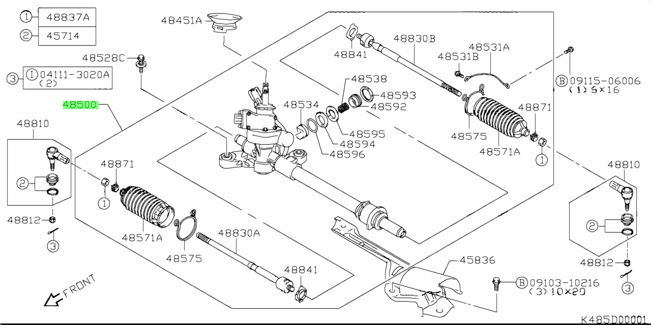 Рулевая рейка ниссан кашкай j10 схема