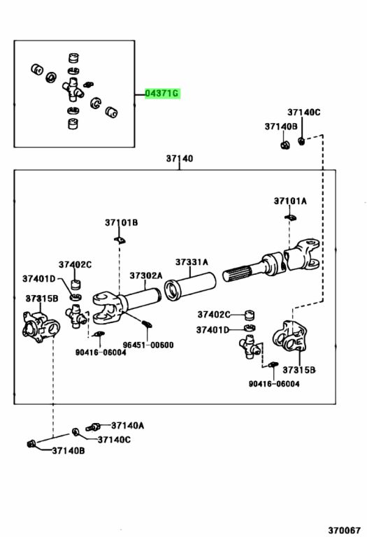 Toyota 04371 35031