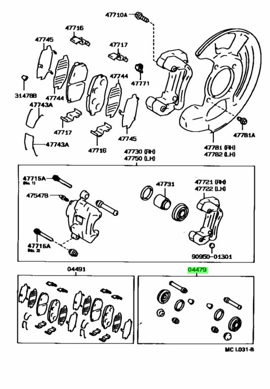 Toyota 04479 02310