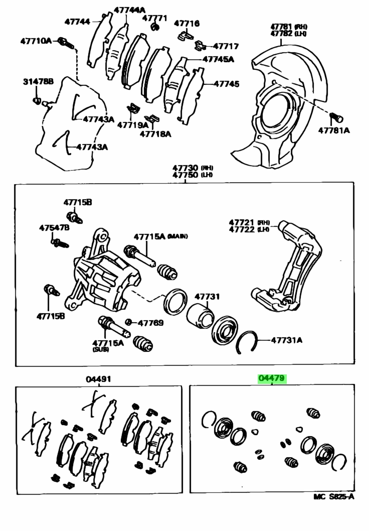 Toyota 04479 60270