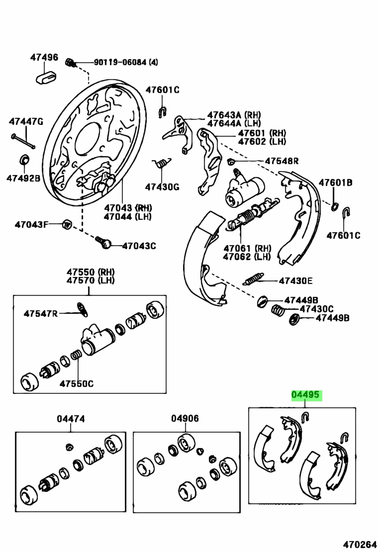 Toyota04495-12240(0449512240)