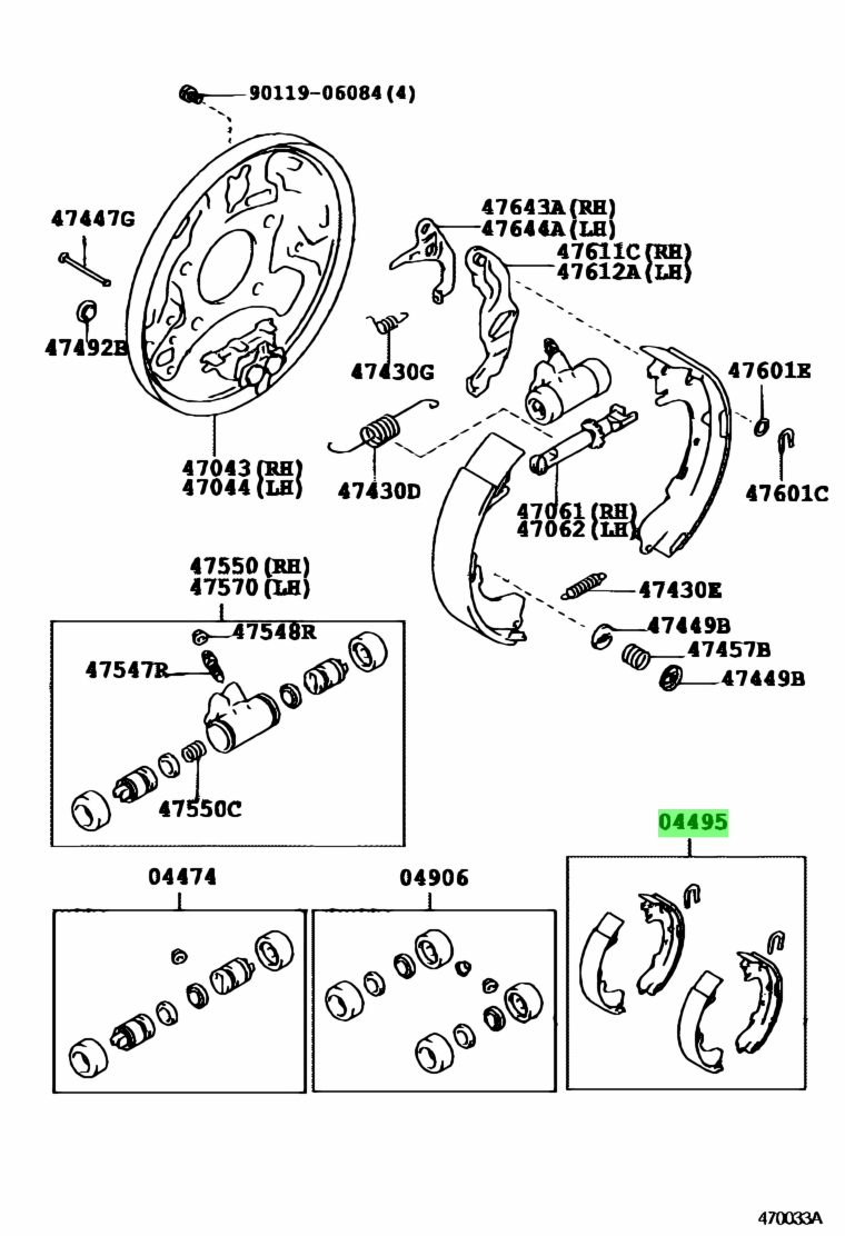 Toyota04495-44010(0449544010)