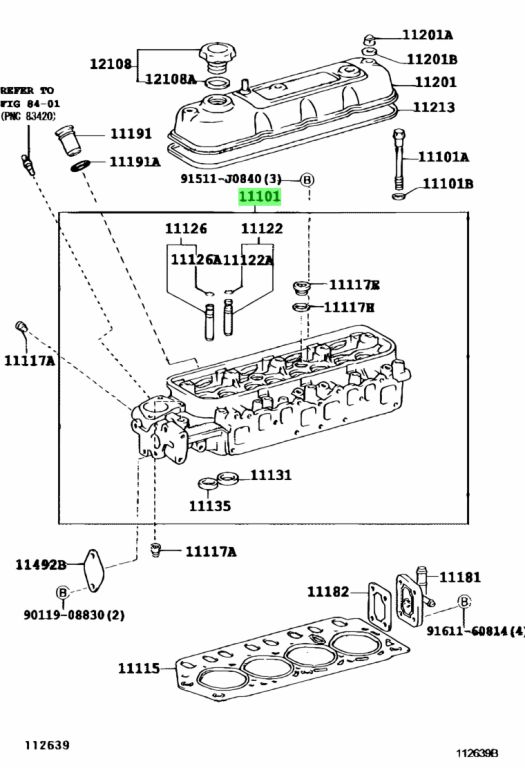 Toyota 11101 79195