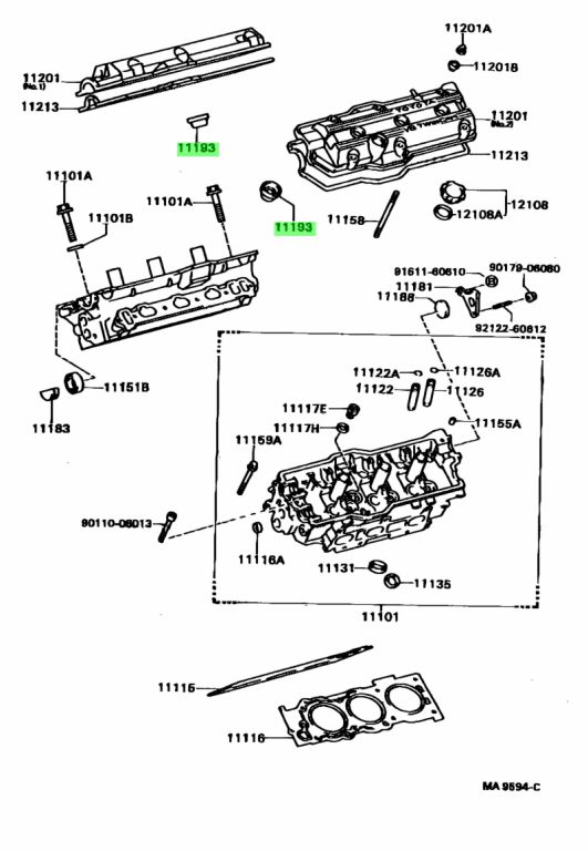 Toyota 11193 76020