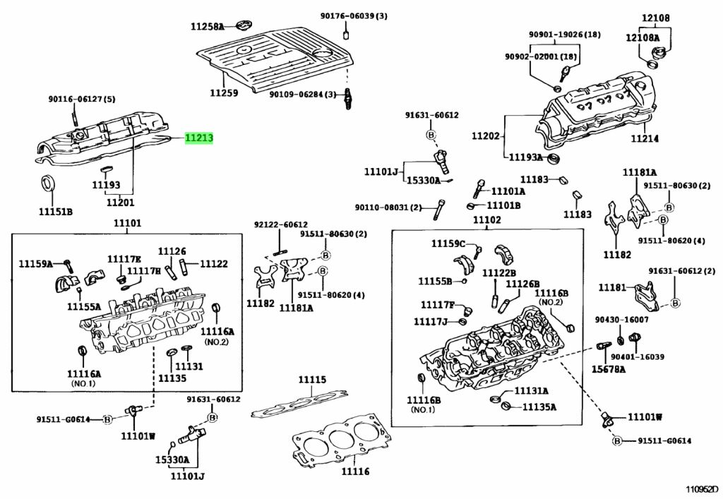 Toyota 11213 20020