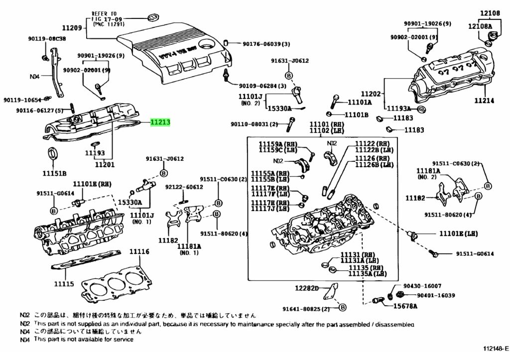 Toyota 11213 20020