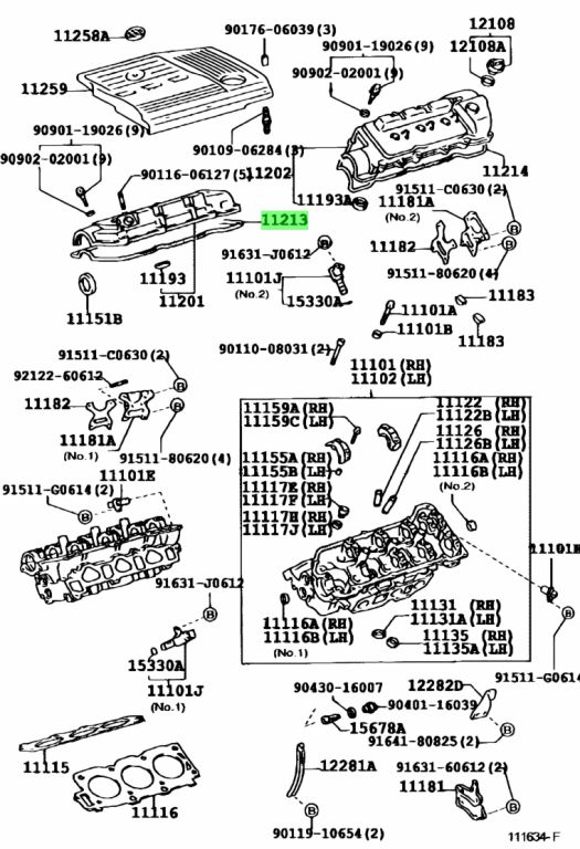 Toyota 11213 20020