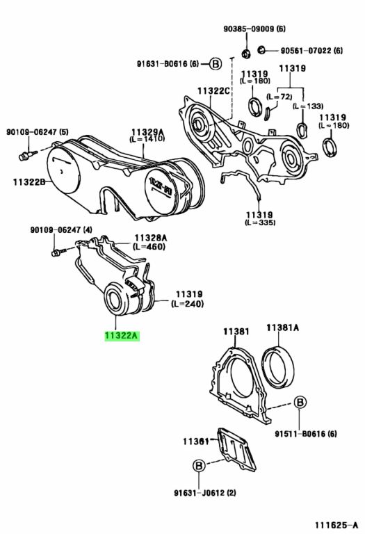 Toyota 11321 64021