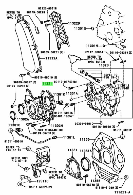Toyota 11321 64021
