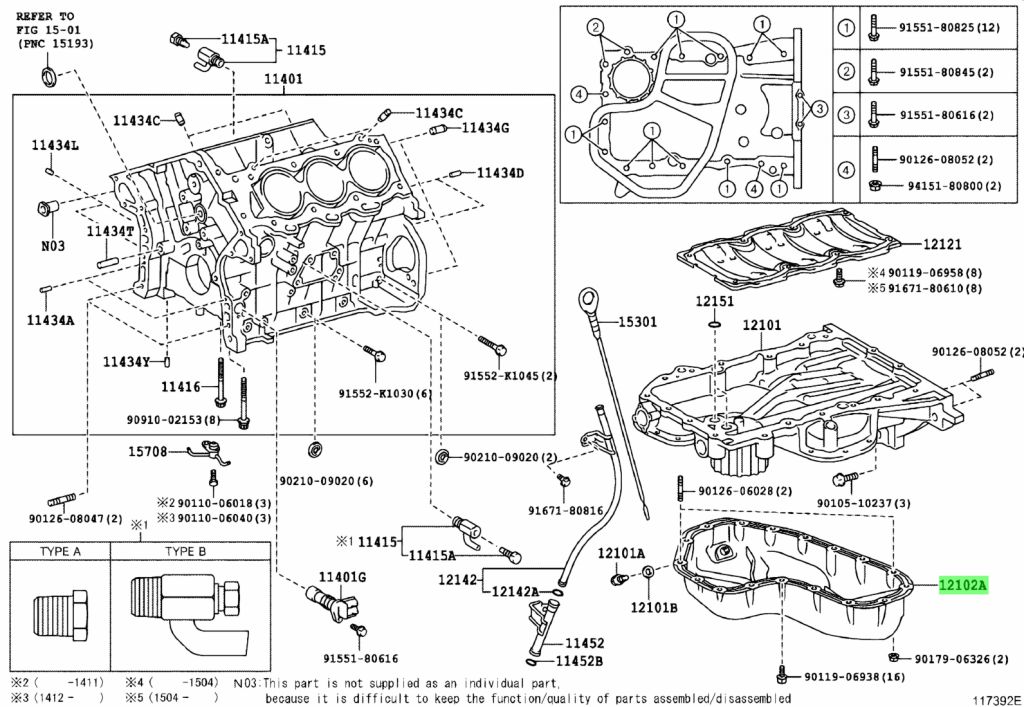 Buy Genuine Toyota 1210231051 (12102-31051) Pan Sub-Assy, Oil, No.2 ...