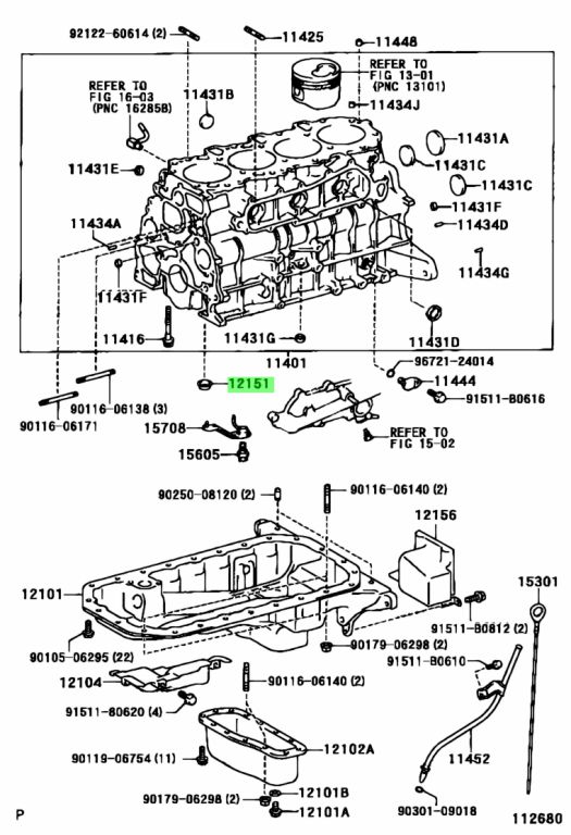 Buy Genuine Toyota 1215130020 (12151-30020) Gasket, Oil Pan. Prices ...