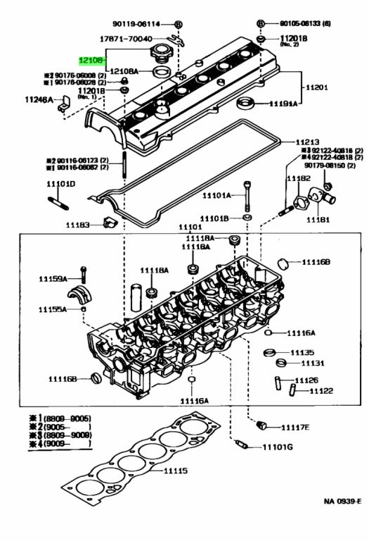 Buy Genuine Toyota 1218061010 (12180-61010) Cap Sub-Assy, Oil Filler ...