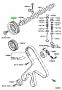Genuine Toyota 1305016020 - PULLEY, CAMSHAFT TIMING