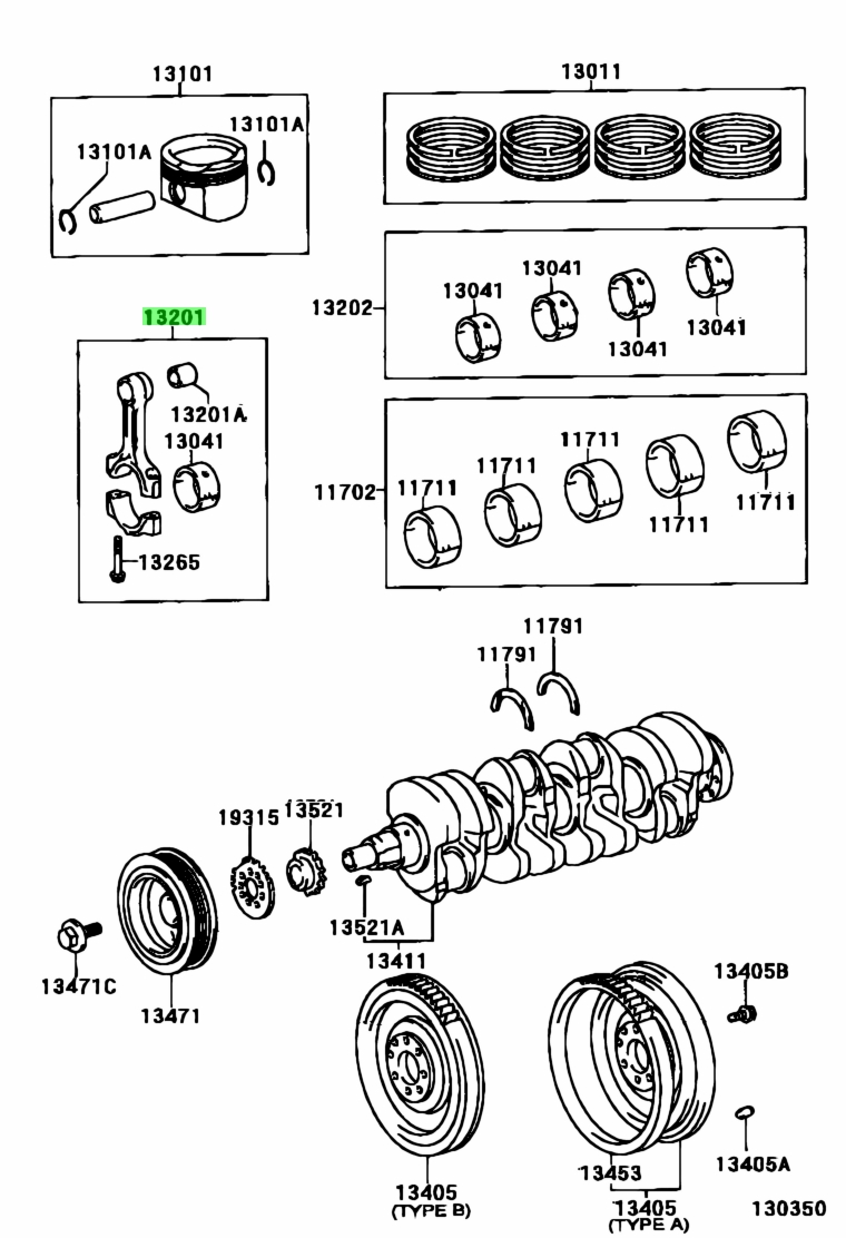 toyota-1320129145-13201-29145-rod-sub-assy-connecting