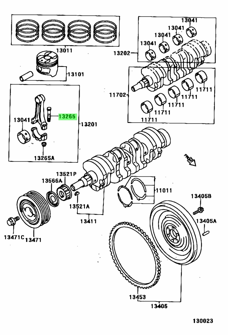 Toyota 13265 62030