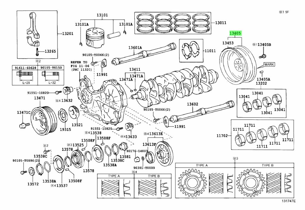 Toyota 13405 37060