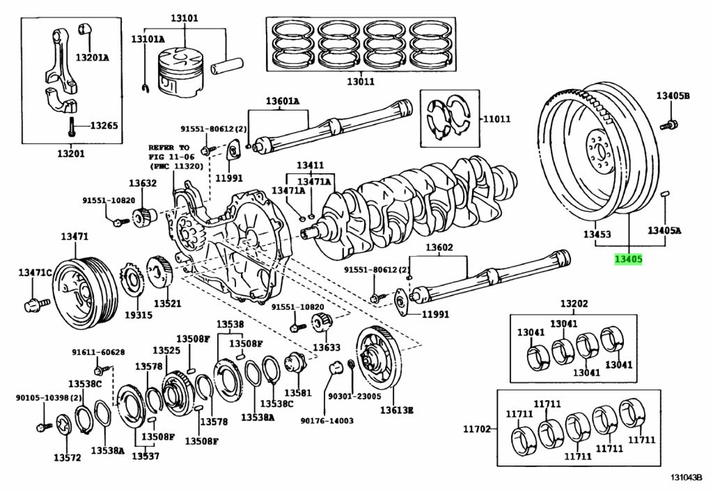 Toyota 13405 37060