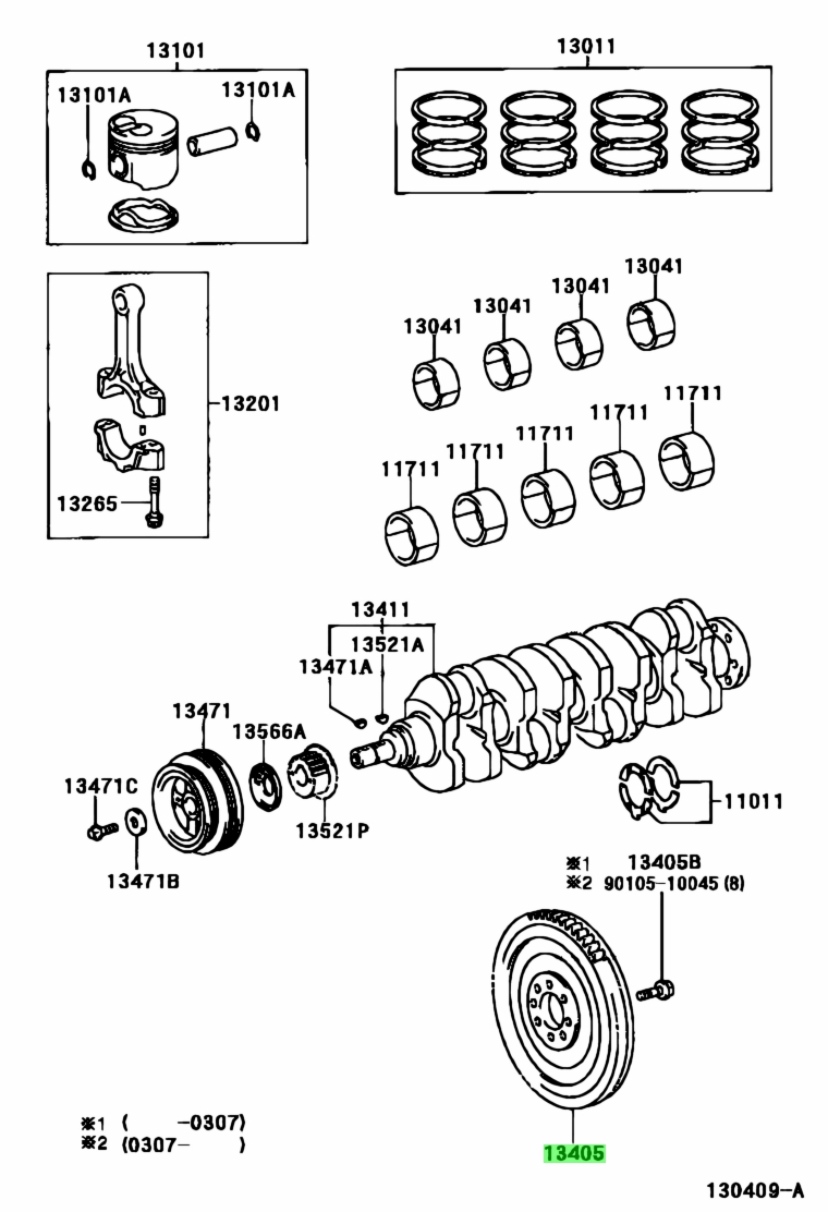 Buy Genuine Toyota Flywheel Sub Assy For Toyota Rav Prices Fast