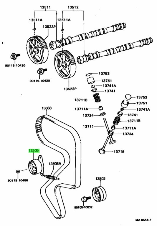 Toyota 11321 64021