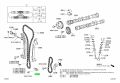 Genuine Toyota 1356628010 - GUIDE, TIMING CHAIN