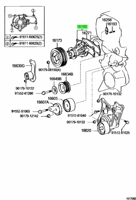 Toyota 16100 79037