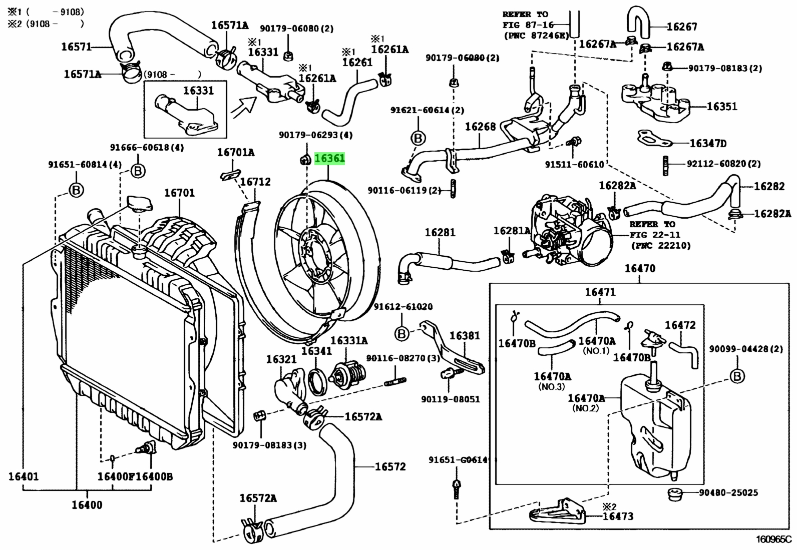 Система охлаждения Тойота 4руннер схема