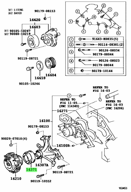 Ремонт вискомуфты toyota