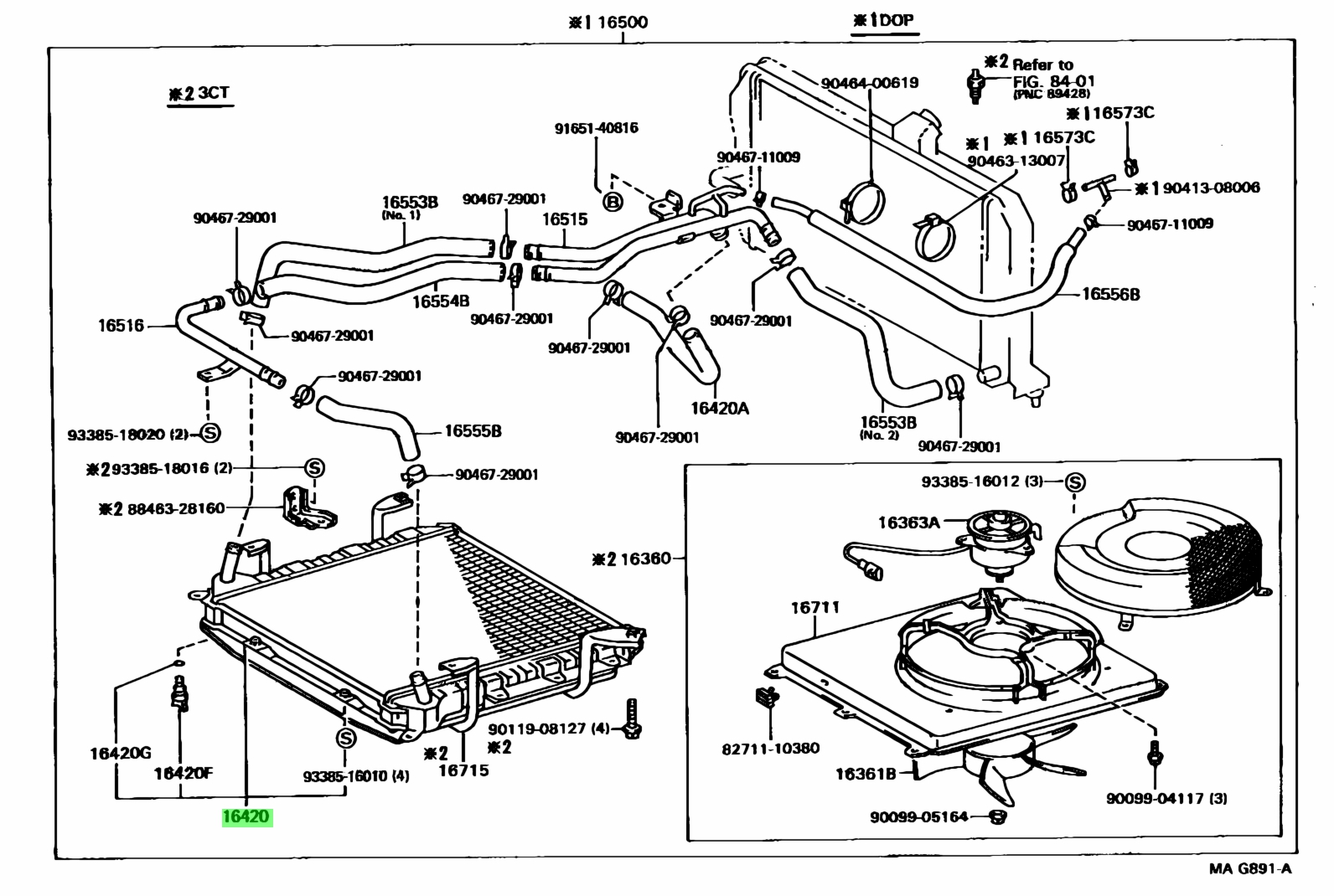 Toyota 1651064040 16510 64040 toyota-1651064040-16510-64040