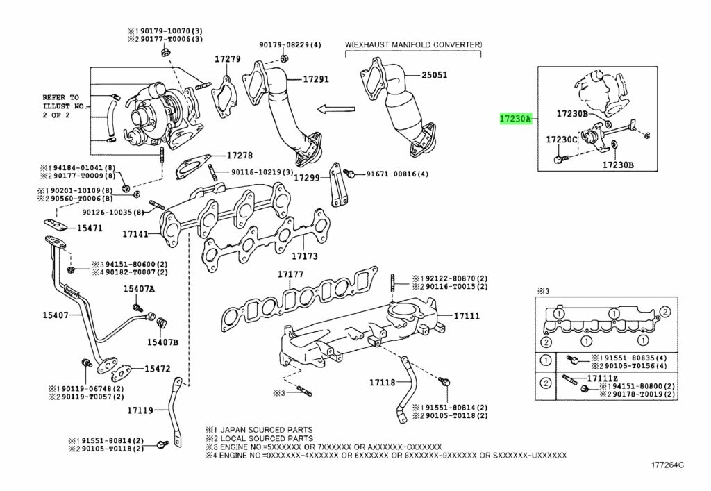 Buy Genuine Toyota 1723039085 (17230-39085) Repair Actuaor Assy, W ...