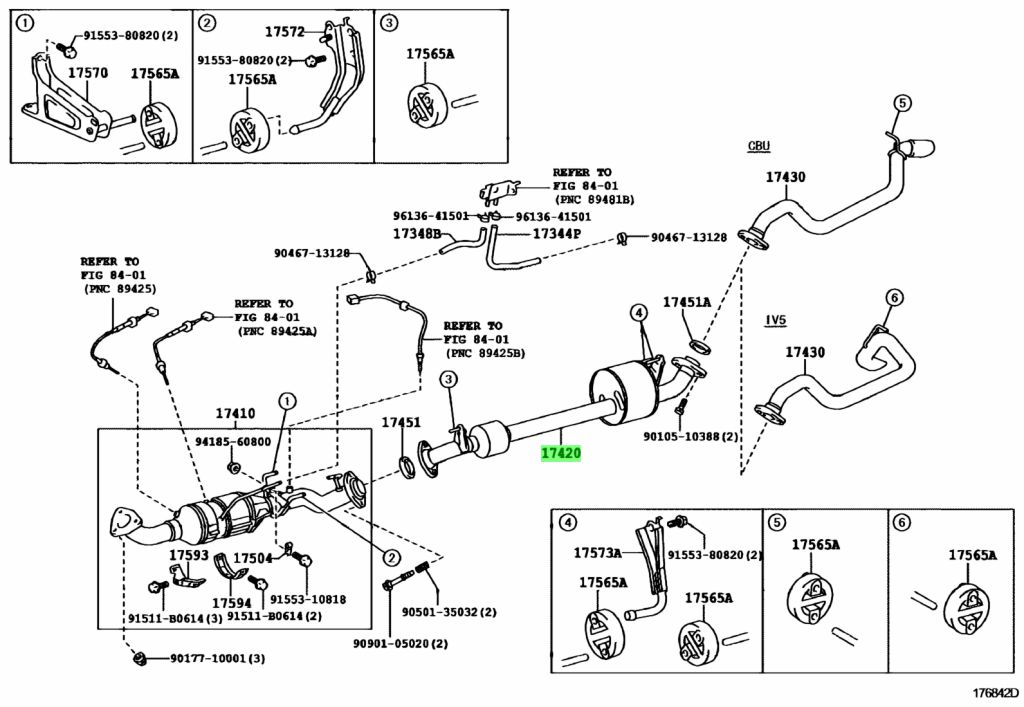 Buy Genuine Toyota Pipe Assy Exhaust Center Prices Fast Shipping