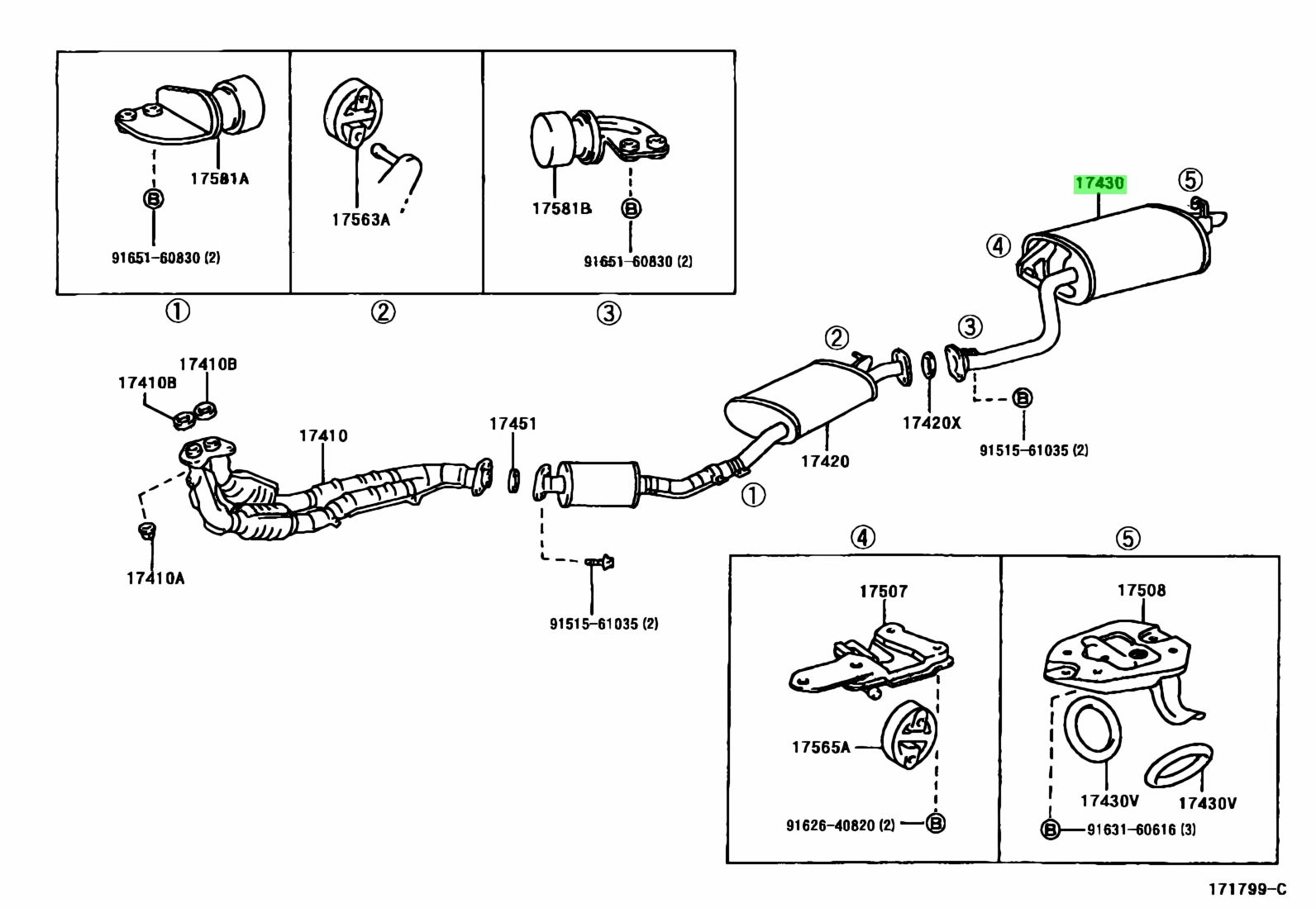 Toyota 17430 28720