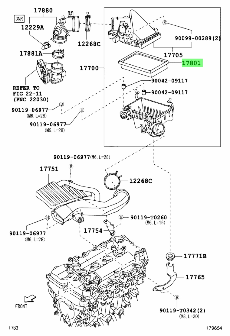 buy-genuine-toyota-17801bz130-17801-bz130-element-sub-assy-air